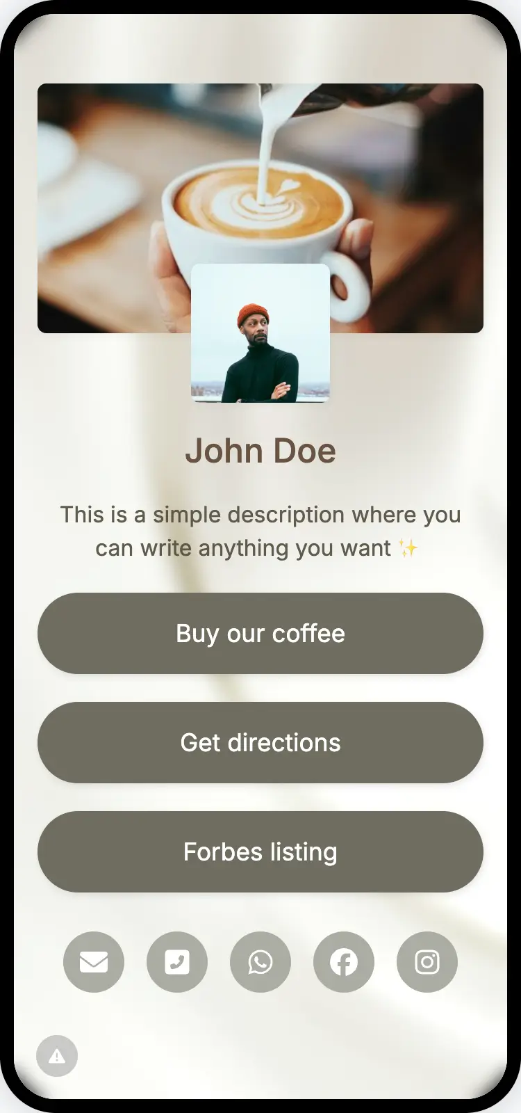 Screenshot of lynkflow page examples