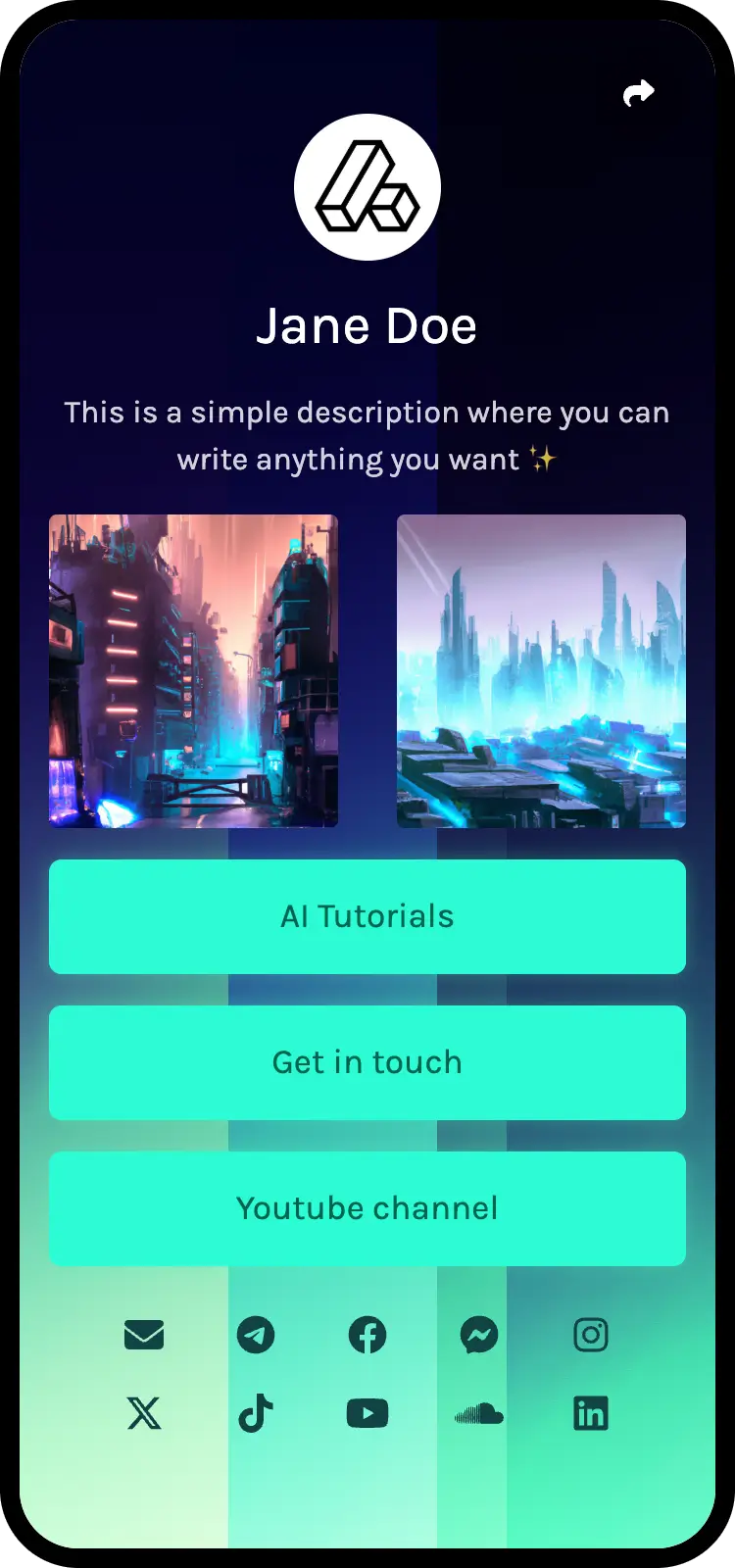 Screenshot of lynkflow page examples
